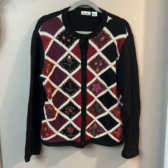 Vintage Grandma Cardigan Sweater - Picture 1 of 7